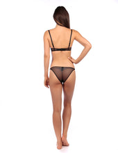 Load image into Gallery viewer, MYLA Elliptical &quot;Open&quot; Knicker - Black